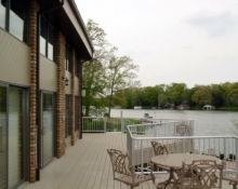 polywood balcony aluminum railing