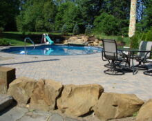 pool installation lucas landscaping