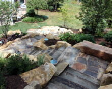 stone staircase